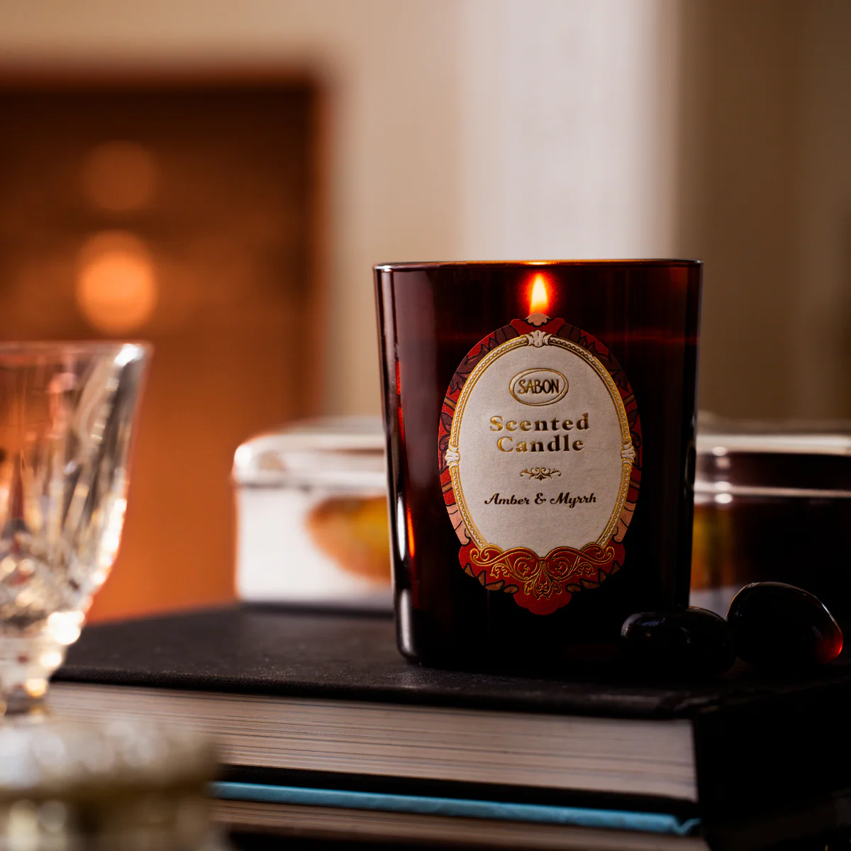 Bougie Parfumée -  Amber & Myrrh - Image 4