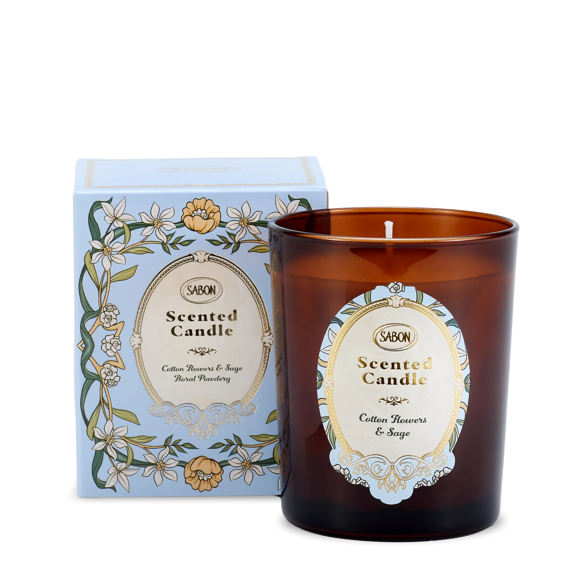 Bougie Parfumée - Cotton Flowers & Sage - Image 3