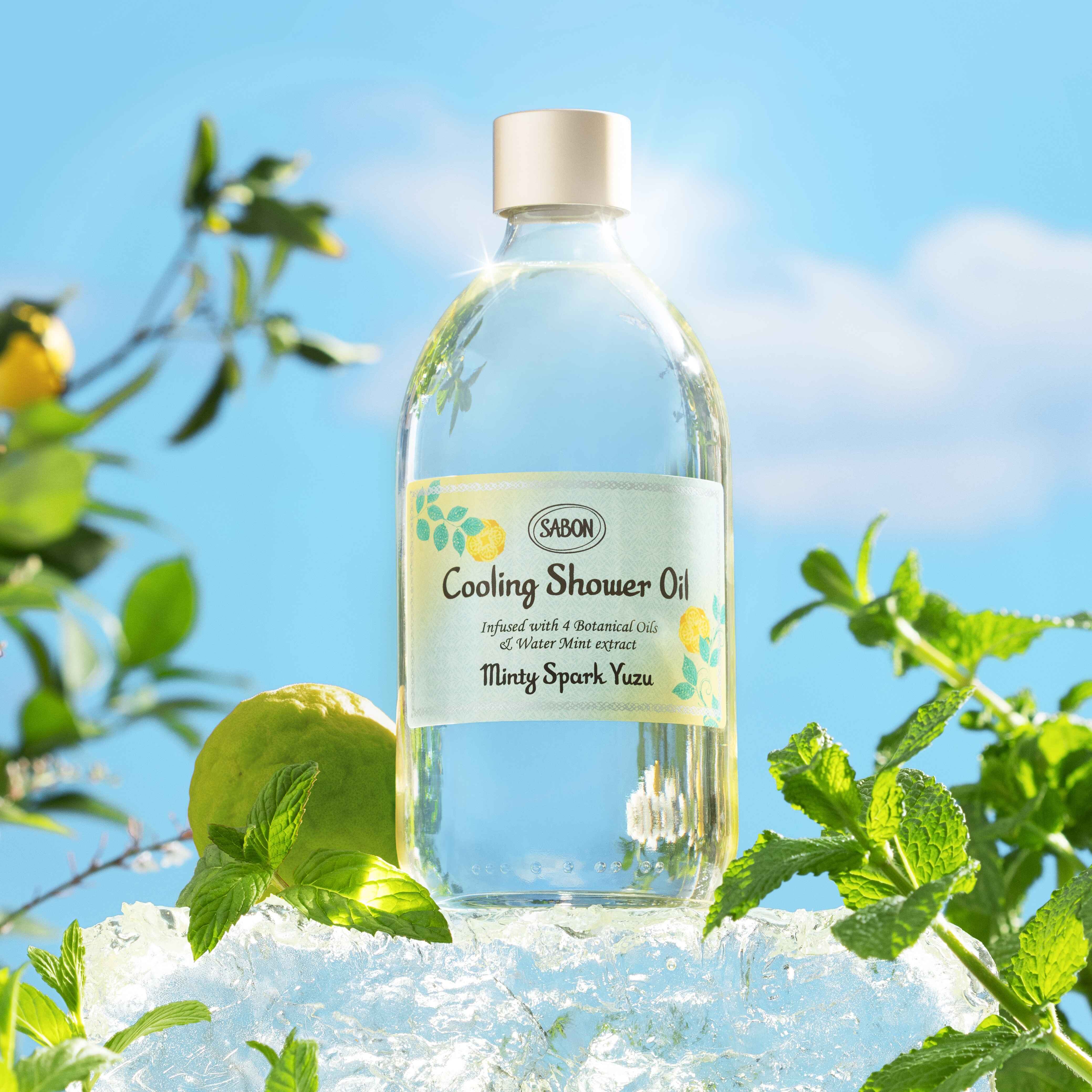 Huile de Douche 500ml – Minty Spark Yuzu - Image 3