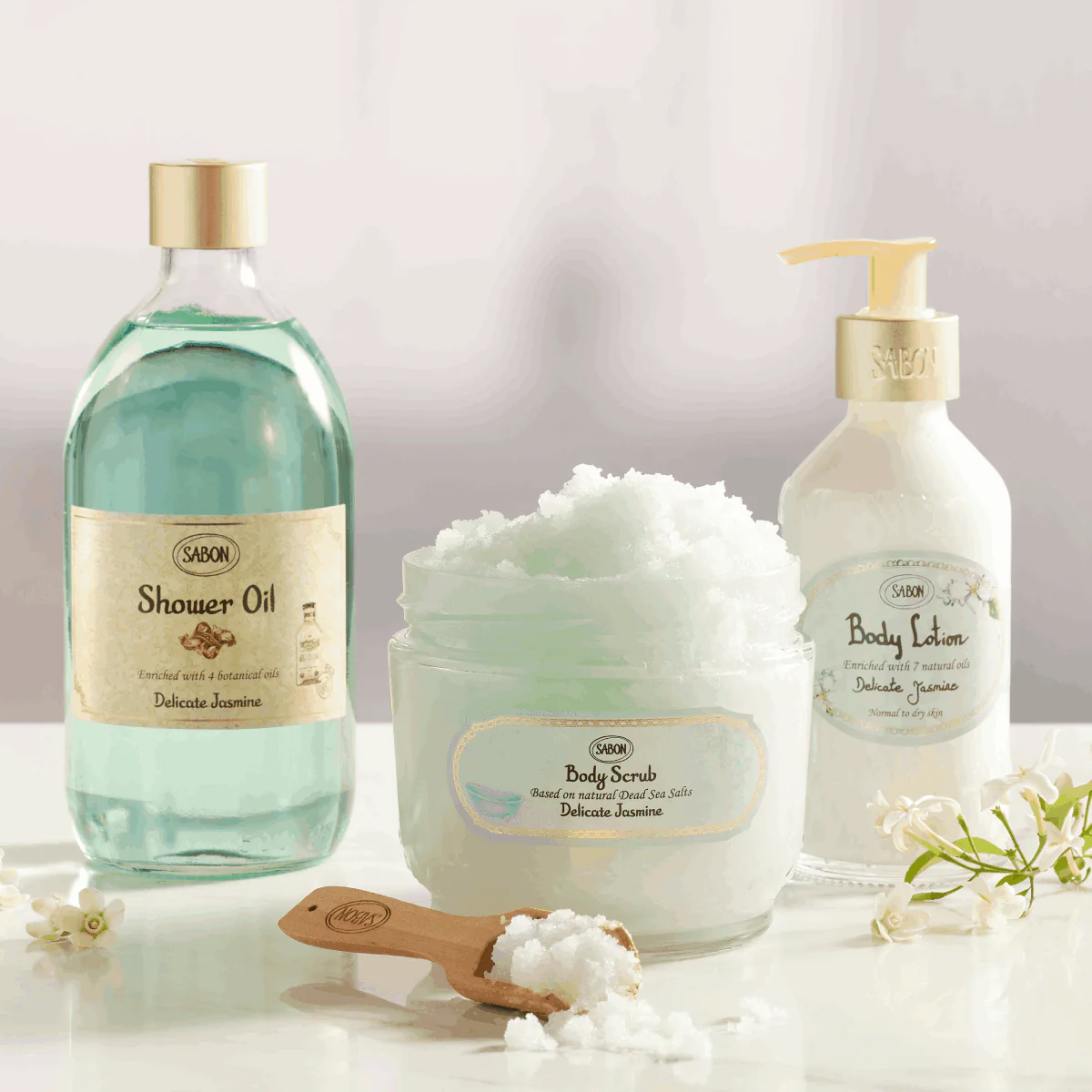 Huile de Douche Parfumée 500ml – Delicate Jasmine - Image 4