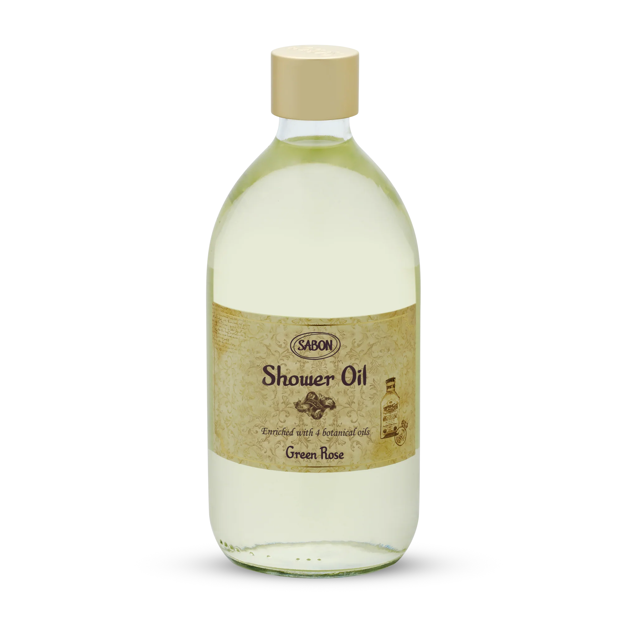 Huile de Douche Parfumée 500ml – Green Rose