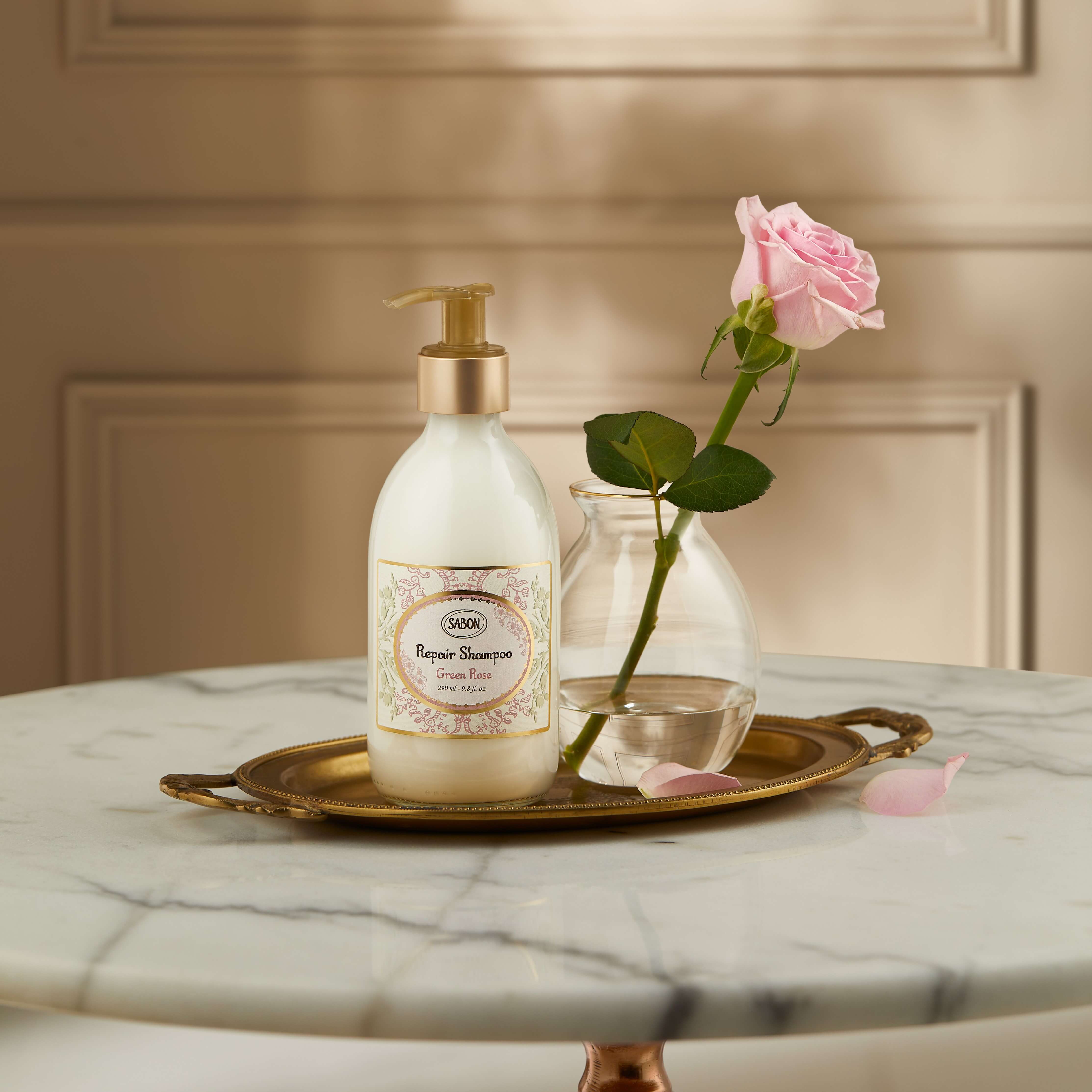 Shampoing Réparateur - Green Rose - 290ml - Image 3